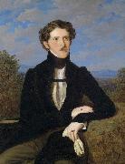 Ferdinand Georg Waldmuller, Portrait of Edward Silberstein